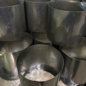 Cilindri in inox calandrati